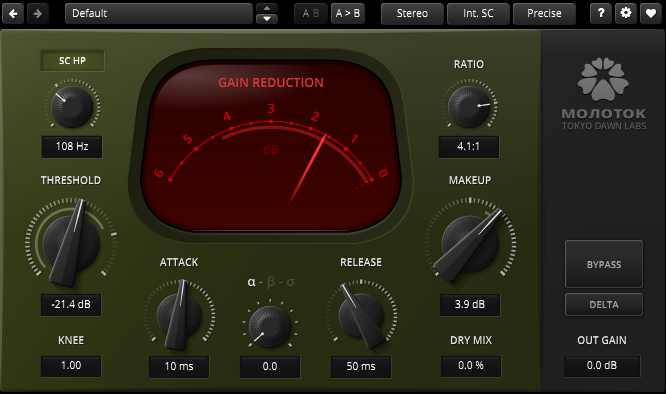 Tokyo Dawn Labs Molotok Compressor