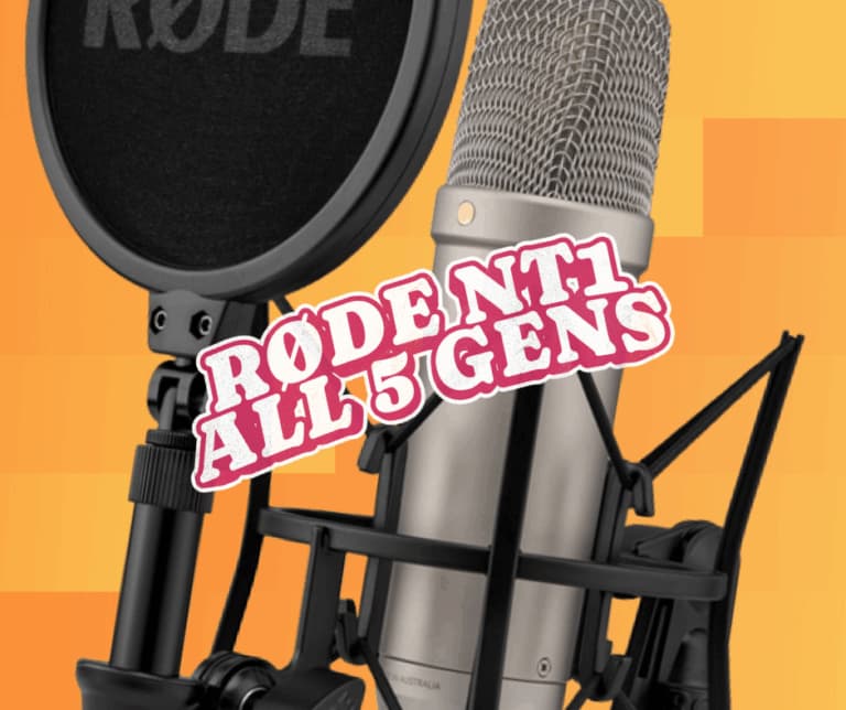 RØDE NT1: All Five Generations