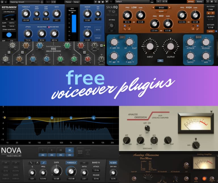 Voiceovers with Free Plugins