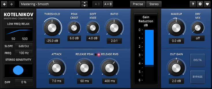 TDR Kotelnikov Master Buss Compressor