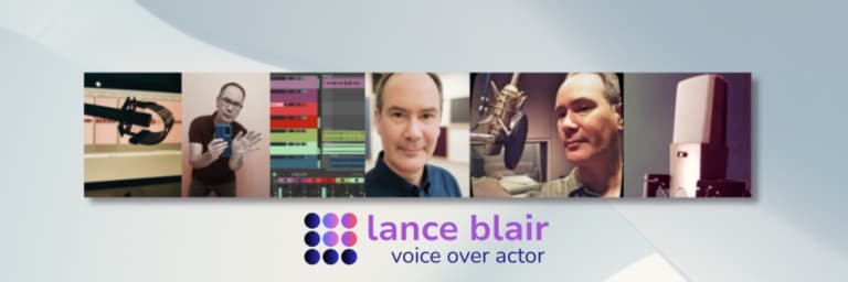 Lance Blair Header and Logo